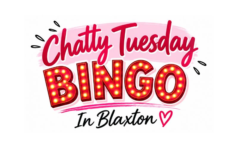 Chatty Tuesday Bingo at The Station, Blaxton